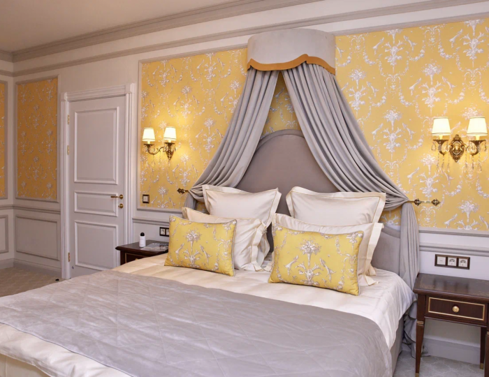 Президентский двухкомнатный люкс с террасой и видом на реку и сад - Отель Villa du Prince / Вилла Принца Ольденбургского Санкт-Петербург