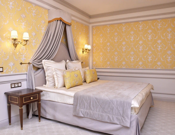 Президентский двухкомнатный люкс с террасой и видом на реку и сад - Отель Villa du Prince / Вилла Принца Ольденбургского Санкт-Петербург