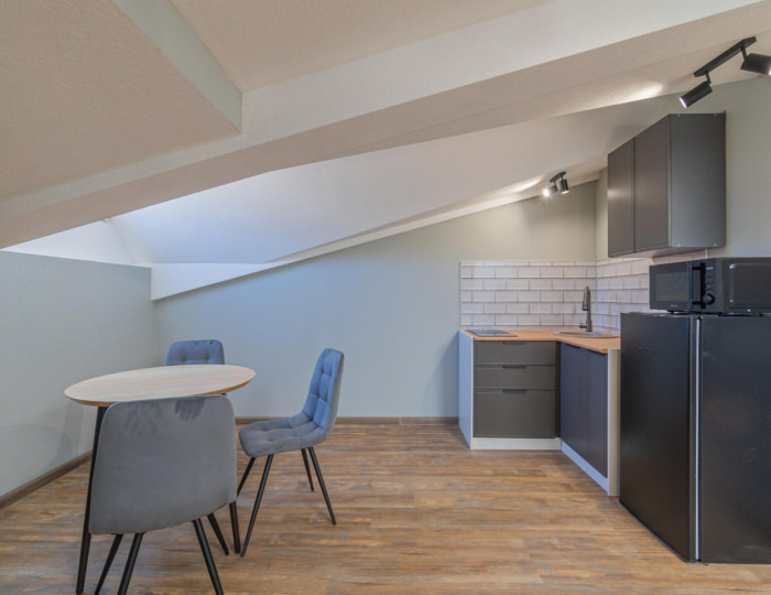 Номер комфорт улучшенный (мансарда) - Апарт-отель «Петровский» Санкт-Петербург Номер комфорт улучшенный (мансарда) - Апарт-отель «Петровский» Санкт-Петербург