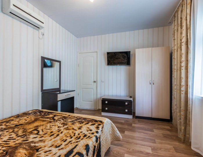 Комната стандарт с 1 двуспальной кроватью - Гостевой дом «Лагуна» Архипо-Осиповка