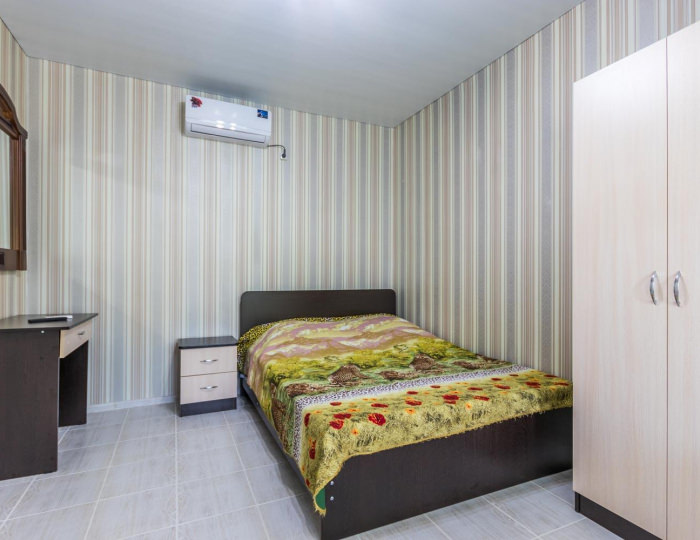 Комната стандарт с 1 двуспальной кроватью - Гостевой дом «Лагуна» Архипо-Осиповка