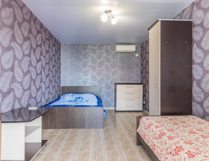 Комната улучшенная с 1 односпальной и 1 двуспальной кроватью - Гостевой дом «Лагуна» Архипо-Осиповка