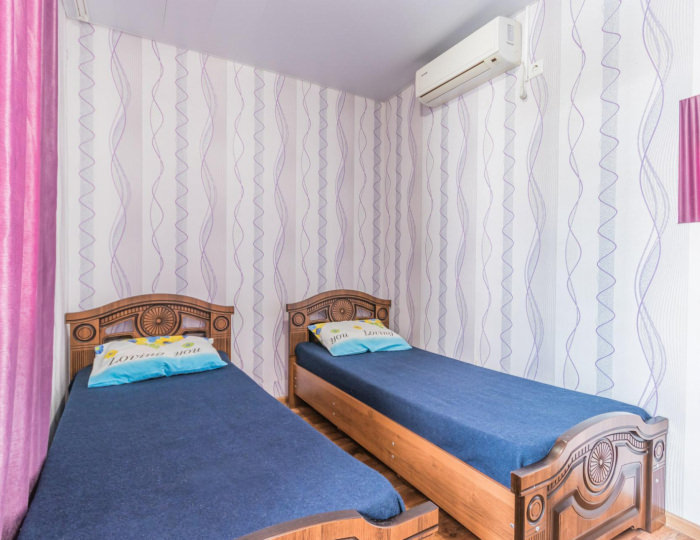 Комната эконом с 2 односпальными кроватями - Гостевой дом «Лагуна» Архипо-Осиповка