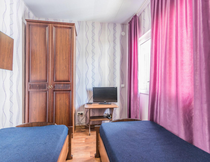 Комната эконом с 2 односпальными кроватями - Гостевой дом «Лагуна» Архипо-Осиповка