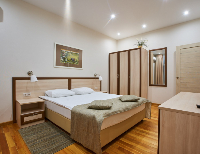 Коттедж 7-мест.2-комн.комфортабельный - Отель «Петрухино-клуб»