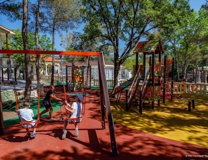 Детская площадка - База отдыха Talka Village / Талка Вилладж Геленджик