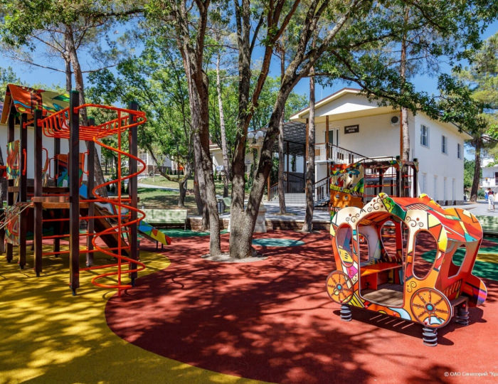 Детская площадка - База отдыха Talka Village / Талка Вилладж Геленджик