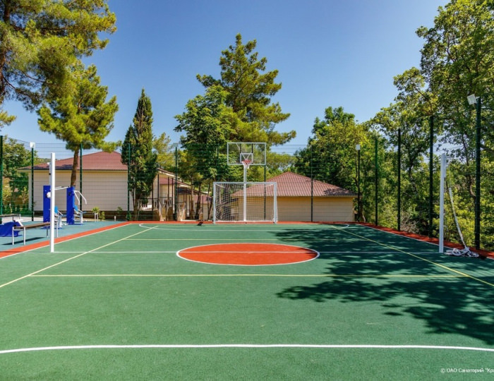 Спортивная площадка - База отдыха Talka Village / Талка Вилладж Геленджик