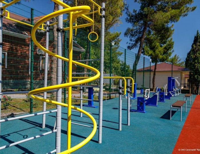 Спортивная площадка - База отдыха Talka Village / Талка Вилладж Геленджик