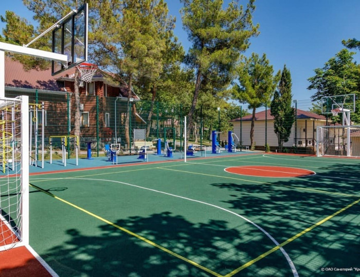 Спортивная площадка - База отдыха Talka Village / Талка Вилладж Геленджик