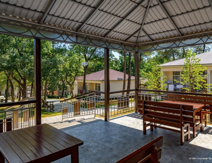 Барбекю - База отдыха Talka Village / Талка Вилладж Геленджик