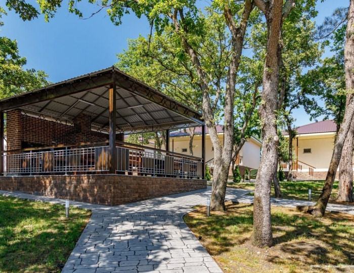 Барбекю - База отдыха Talka Village / Талка Вилладж Геленджик