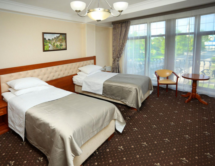 Номер стандарт с 2 односпальными кроватями - Гостиница «Ритск» Евпатория