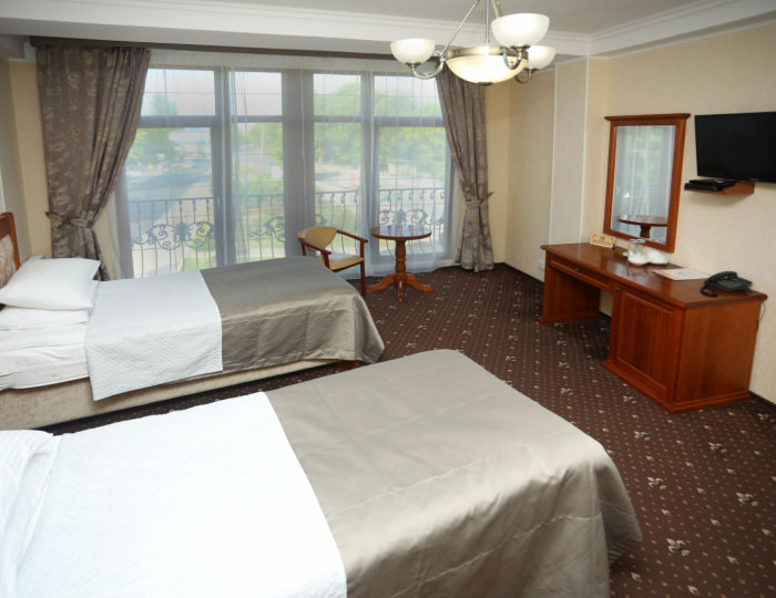 Номер стандарт с 2 односпальными кроватями - Гостиница «Ритск» Евпатория