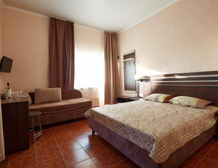 3-местный номер комфорт - Гостиница «Ультрамарин» Заозерное пгт