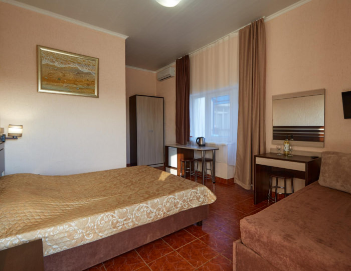 3-местный номер комфорт - Гостиница «Ультрамарин» Заозерное пгт