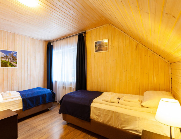 Коттедж Luxe с 2-мя спальнями и баней - Загородный клуб «Медвежьи Озера»