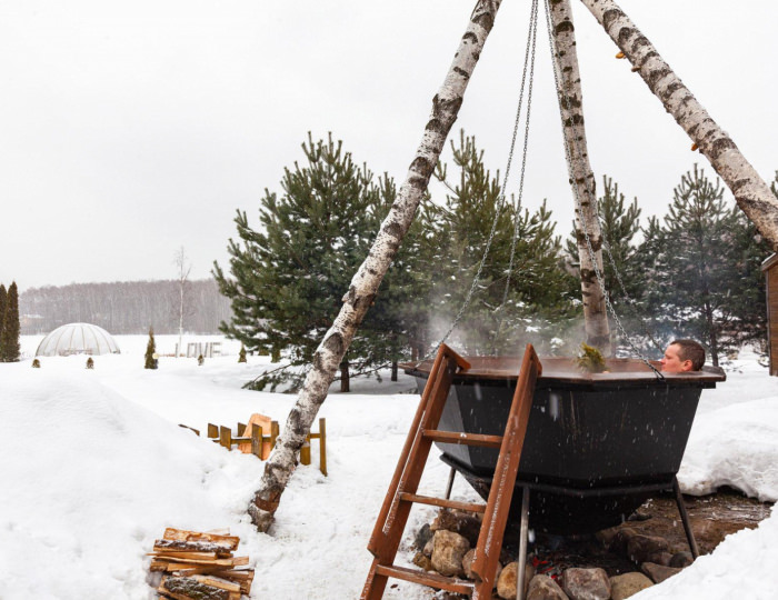 Сибирский молодильный чан - Загородный клуб «Медвежьи Озера»