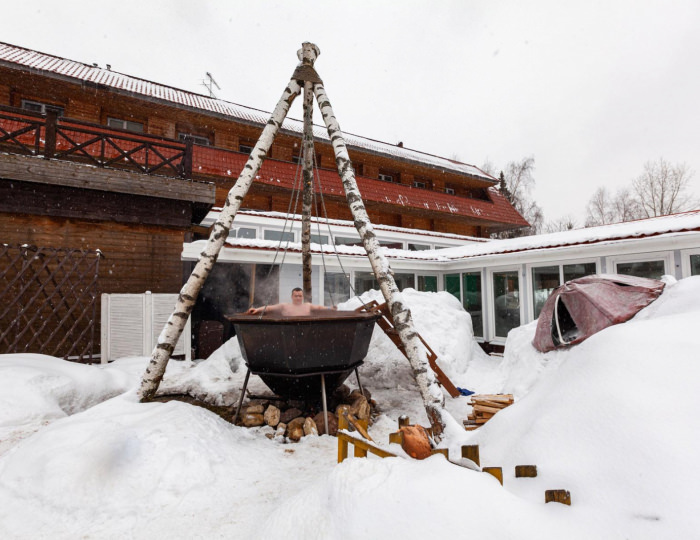 Сибирский молодильный чан - Загородный клуб «Медвежьи Озера»