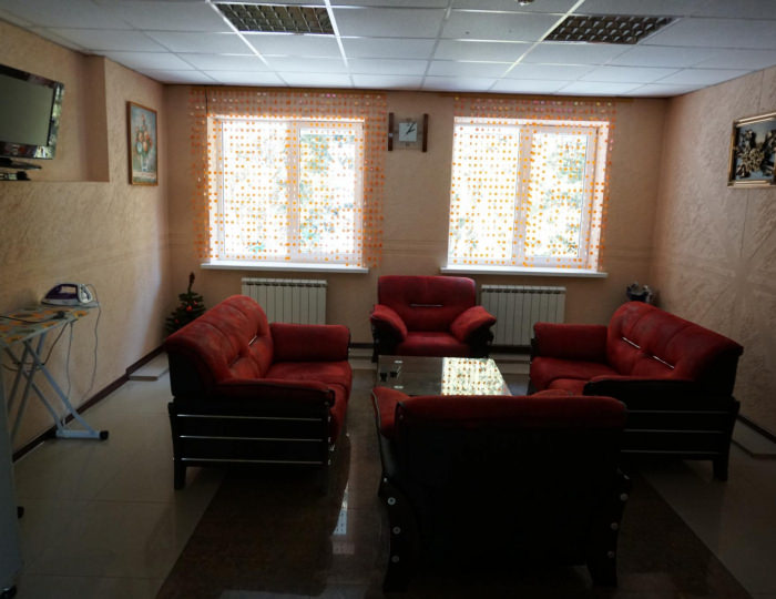 Номер люкс премиум с 1 двуспальной кроватью - Загородный отель «Снежинка» Домбай