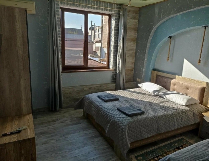 2-комнатные апартаменты стандарт с кухней и балконом - Гостевой дом «На Киевской 27» Геленджик