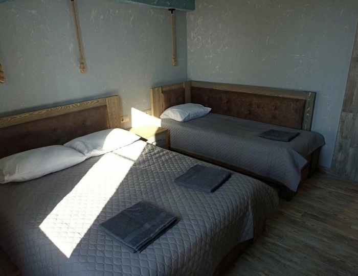 2-комнатные апартаменты стандарт с кухней и балконом - Гостевой дом «На Киевской 27» Геленджик