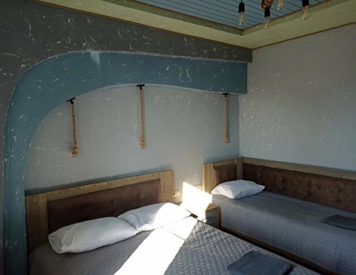 2-комнатные апартаменты стандарт с кухней и балконом - Гостевой дом «На Киевской 27» Геленджик