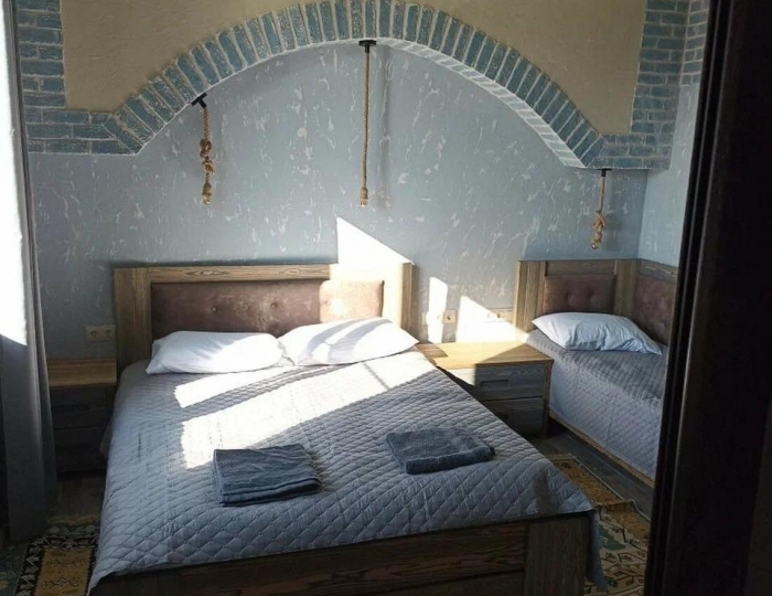 2-комнатные апартаменты стандарт с кухней и балконом - Гостевой дом «На Киевской 27» Геленджик