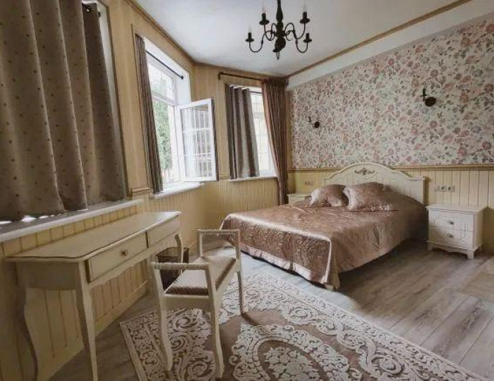 Комната комфорт-мини с 1 двуспальной кроватью - Гостевой дом «Каштановая Аллея» Кореиз