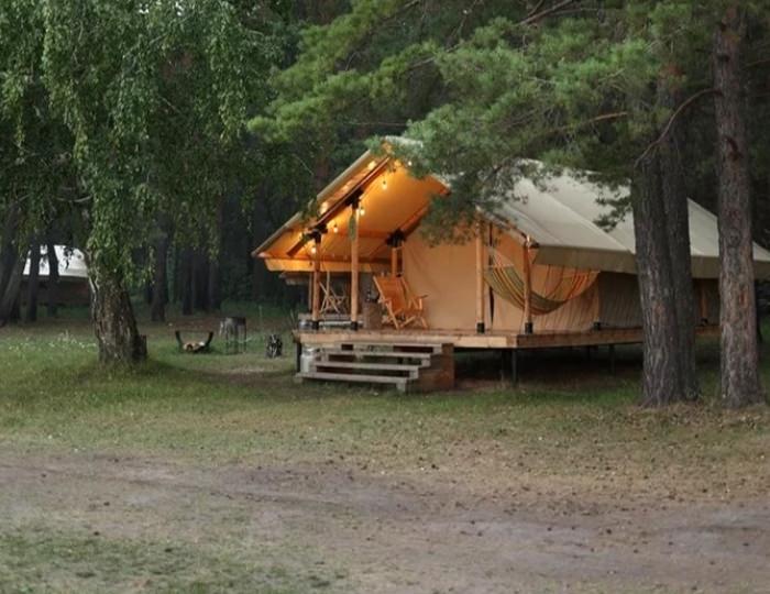 Глемпинг 4-местный Лесной - Парк-отель «Морелеса» Ключи