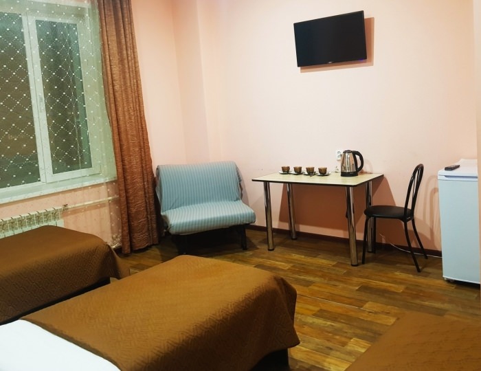 Эконом 3-местный - Гостиница Hotel ЮГ / ЮГ Шушенское