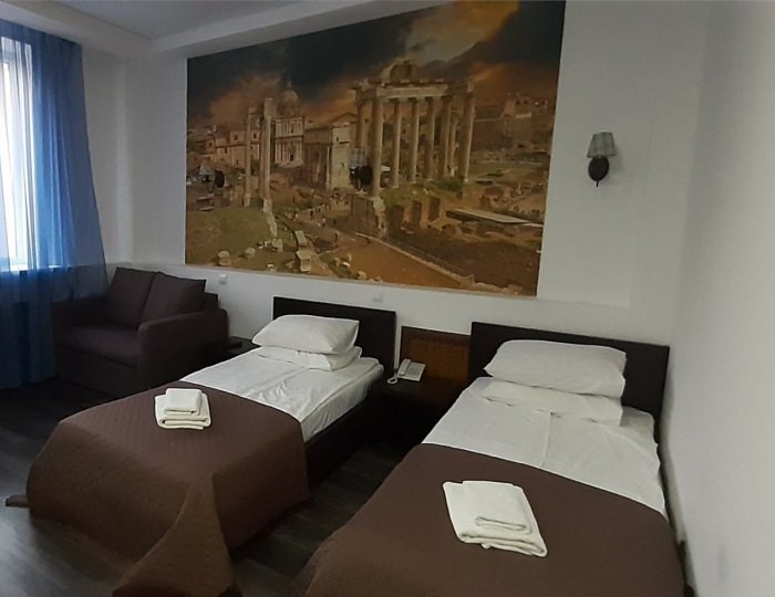 Эконом 2-местный TWIN - Гостинично-оздоровительный комплекс «Планета SPA» Тамбов