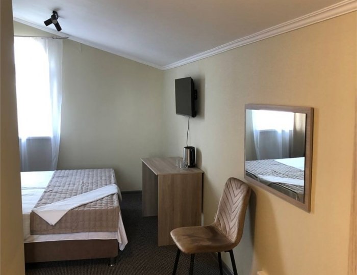 Номер 2-местный с одной кроватью на мансарде - Отель «Приморский» Геленджик