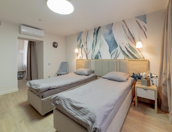 Номер стандарт с 2 односпальными кроватями Чайка - Отель «Антонпалыч» Чехов