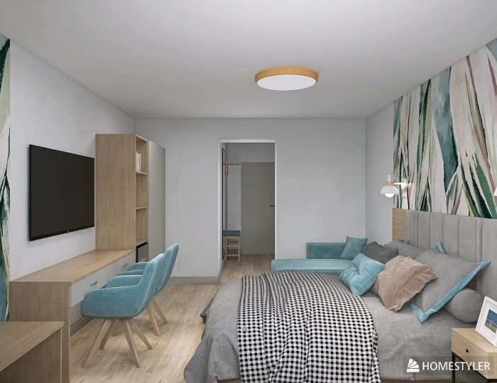 Номер стандарт с 3 односпальными кроватями Три сестры - Отель «Антонпалыч» Чехов