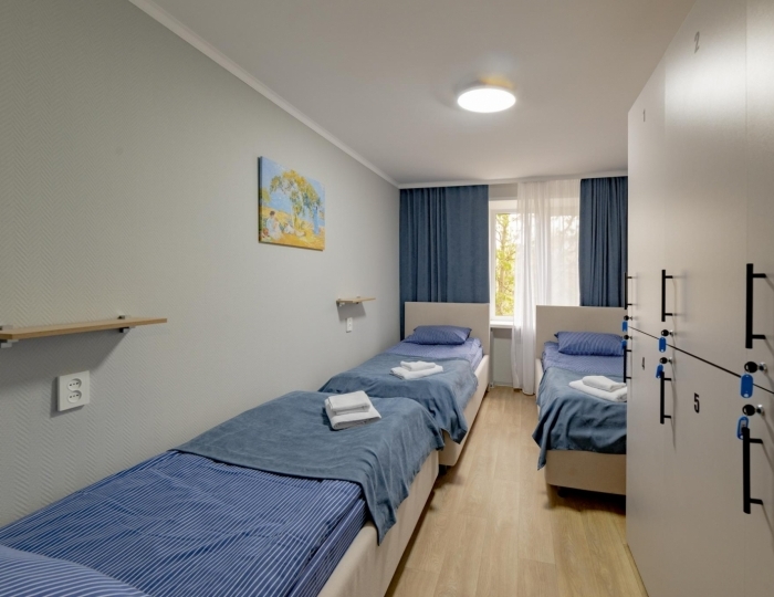 Номер эконом с 3 односпальными кроватями Ялта - Отель «Антонпалыч» Чехов