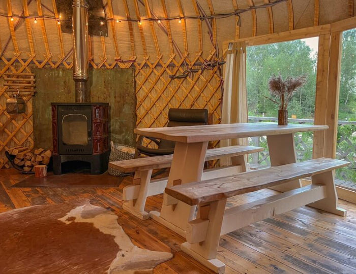 3-местный Юрта 1 - База отдыха «Юрта Эко-отель» Истра