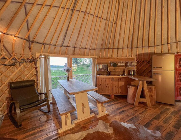 3-местный Юрта 1 - База отдыха «Юрта Эко-отель» Истра