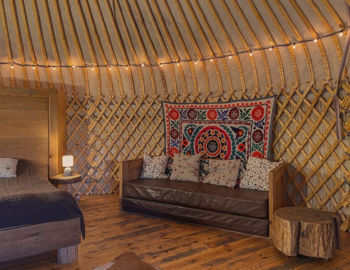 3-местный Юрта 1 - База отдыха «Юрта Эко-отель» Истра