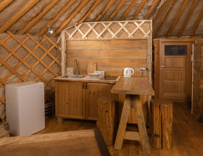 5-местный Юрта 5 - База отдыха «Юрта Эко-отель» Истра