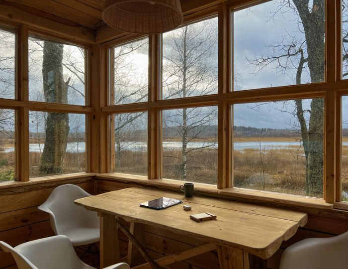 Домик на озере - База отдыха «Юрта Эко-отель» Истра