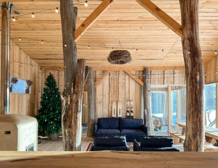 Дом на холме - База отдыха «Юрта Эко-отель» Истра