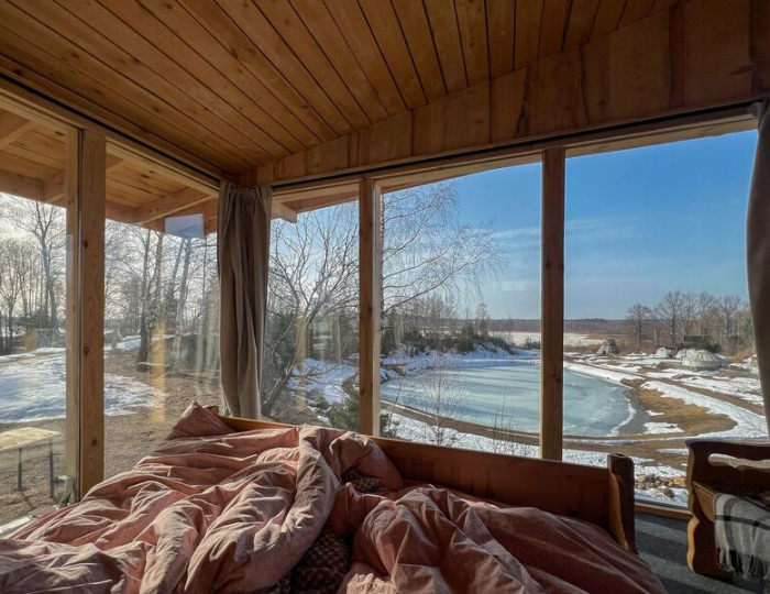 Дом на холме - База отдыха «Юрта Эко-отель» Истра