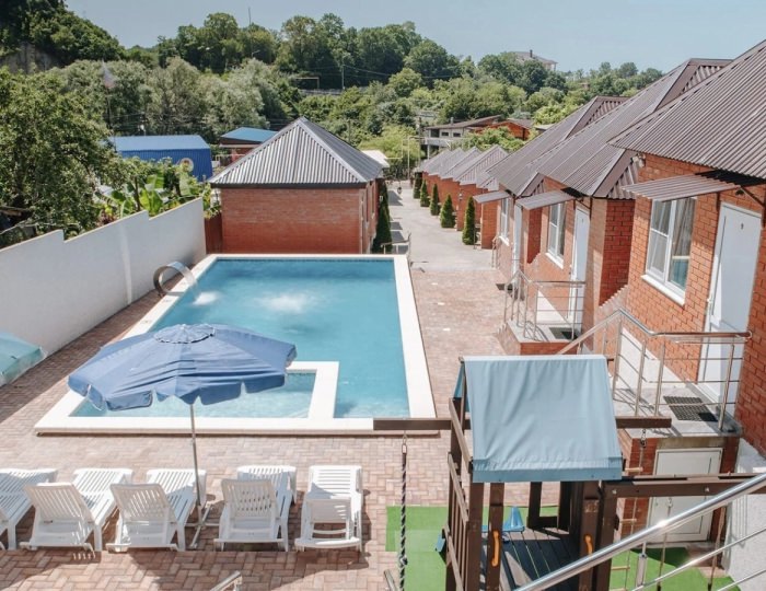 Гостевой дом Домики Hellas / Домики Хеллас Джубга