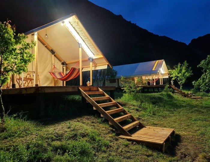 Глэмпинг «Сад» Гуниб