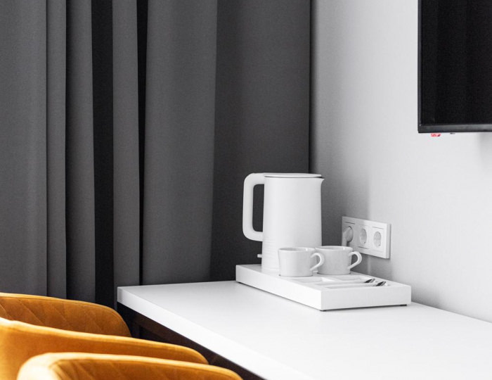 Номер улучшенный семейный с 1 двуспальной кроватью - Гостиница «Луна» Москва