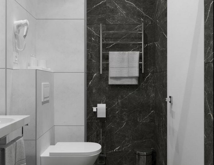 Номер люкс с 1 двуспальной кроватью - Гостиница «Луна» Москва