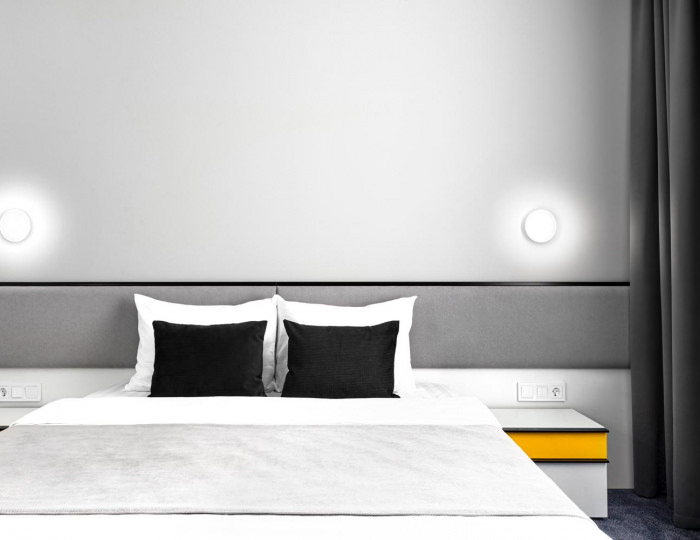 Номер люкс с 1 двуспальной кроватью - Гостиница «Луна» Москва