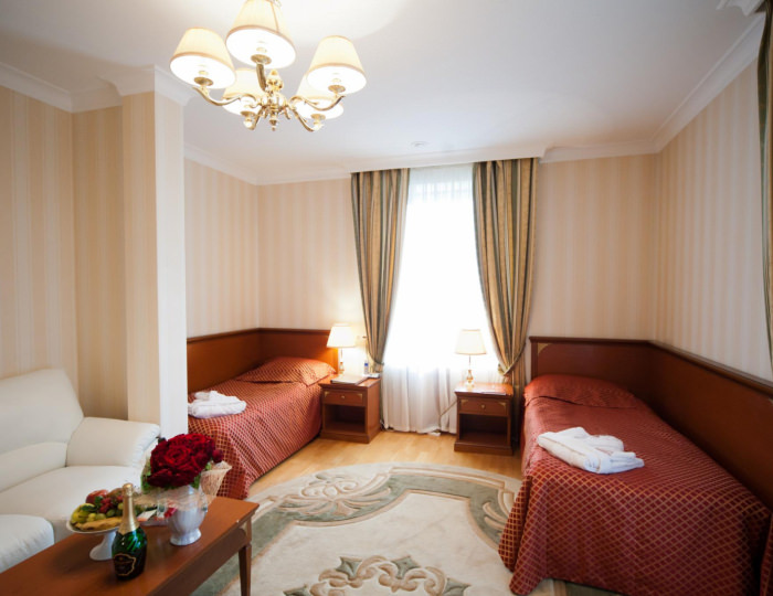 Номер улучшенный с 2 односпальными кроватями (с завтраком) - Гостиница «Интурист-Ставрополь»