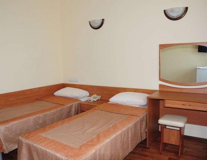 Номер стандарт с 2 односпальными кроватями - Гостиница «Славянка» Старый Оскол